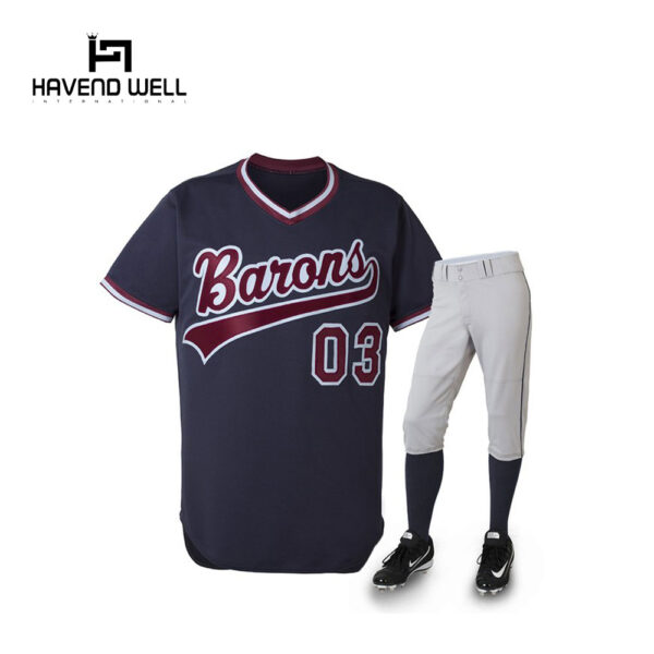 High-quality baseball uniform designed for athletes.