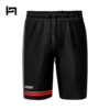 Custom activewear shorts for men and women in various colors