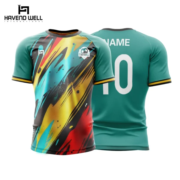 Custom soccer jersey for a professional team