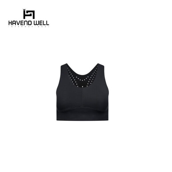 Wireless sports bra for unrestricted movement