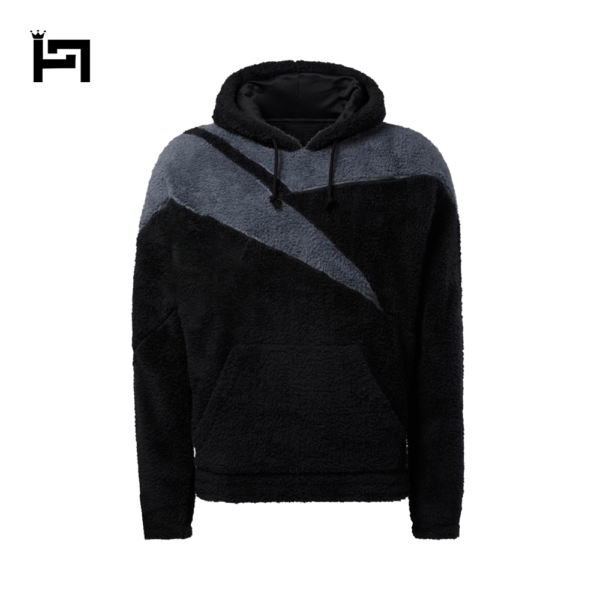 Trendy custom hoodies with minimalist logo design.