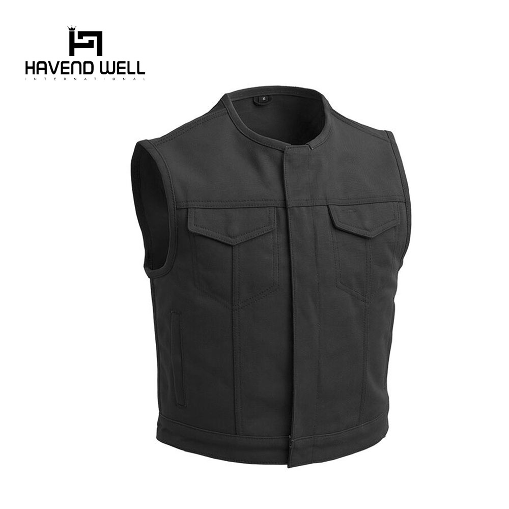 Custom motorcycle vests for men and women