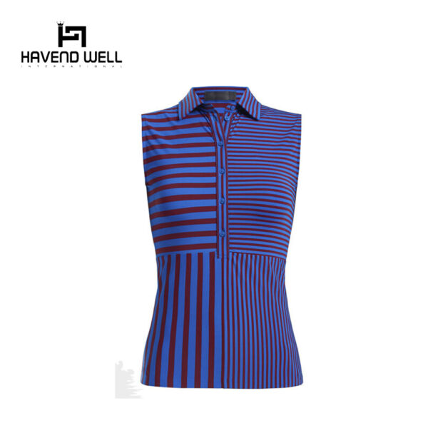 Custom sleeveless golf shirts with personalized fit