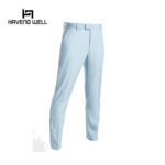 Custom golf pants with personalized fit and fabric