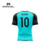 Breathable training football jerseys and pants for active players
