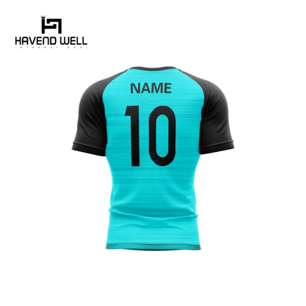 Breathable training football jerseys and pants for active players
