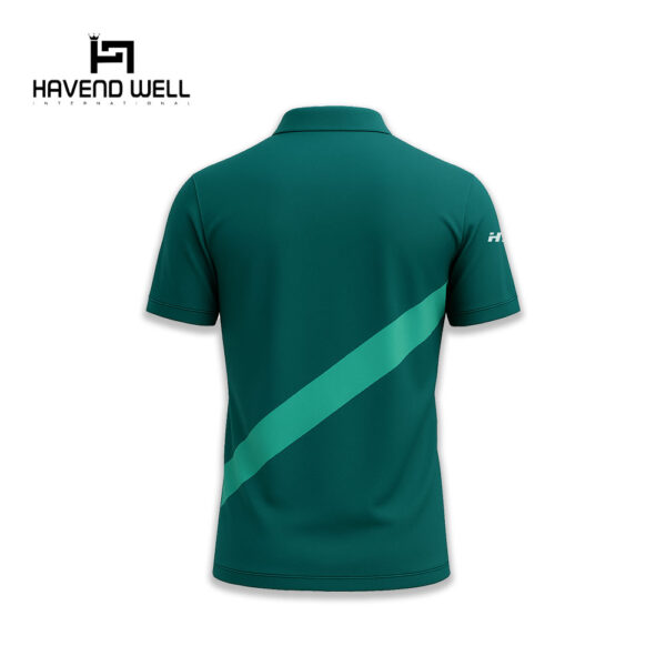 Performance quarter-zip polo shirt for team uniforms